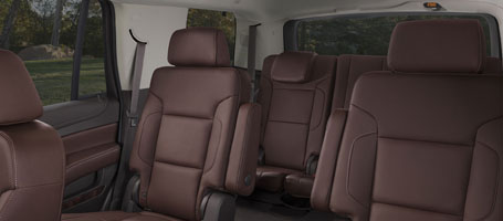 Multiple SUV seating configurations
