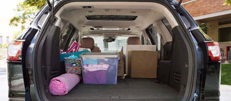 SUV class-leading cargo space